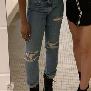 carmar boyfriend jeans light/medium wash